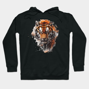 Abstract Tiger Art Hoodie